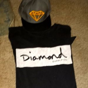 DIAMOND T-Shirt &.Diamond Hat